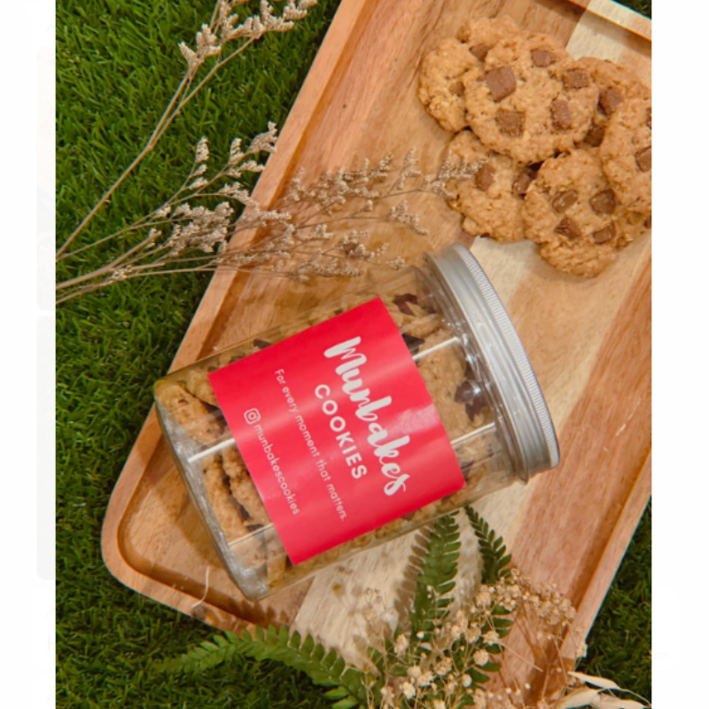 (Bundle Of 2) Munbakes Lactation Cookies 300g Various Flavours - Free Sampling at Booth