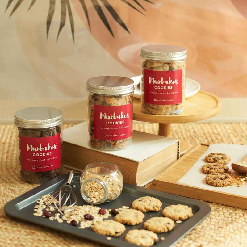 Munbakes Trio Bundle Lactation Cookies