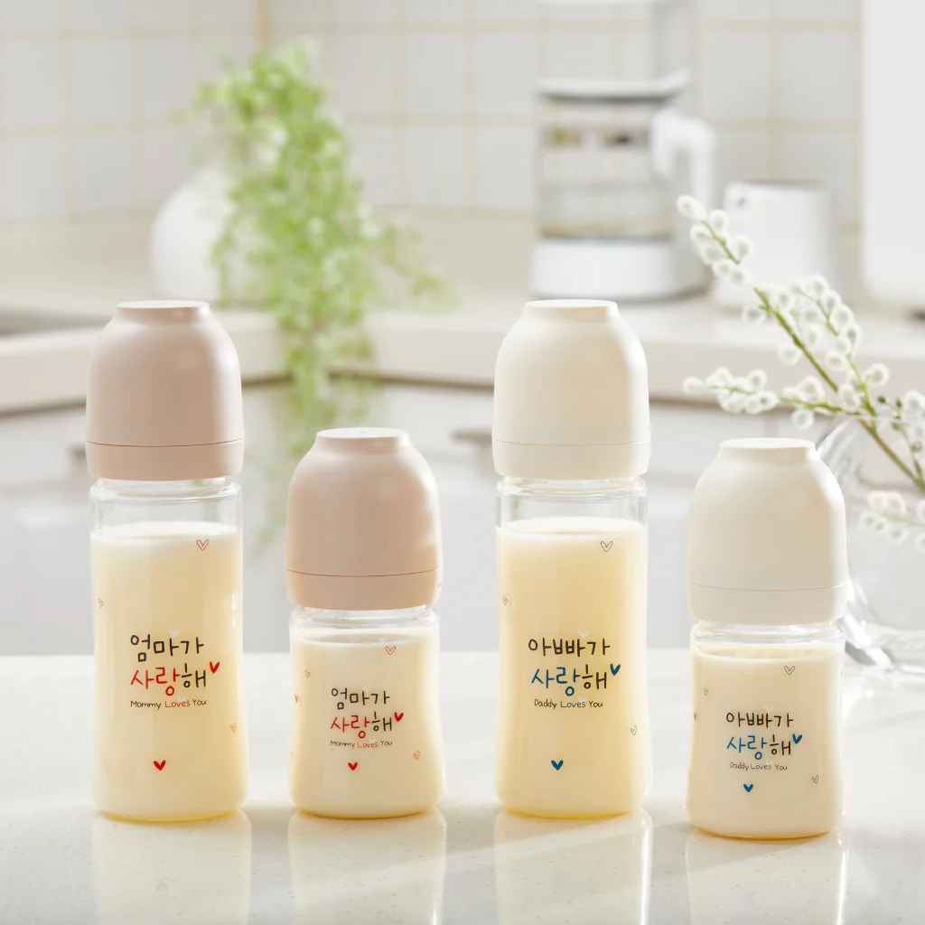 Haenim PA Baby Bottle - 150ml / 270ml + X2 Teats/pack (S/M)