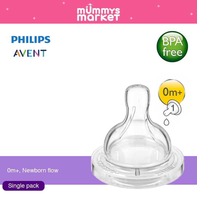 Philips Avent Silicone Teat 0-6months (SCF631-634/27)