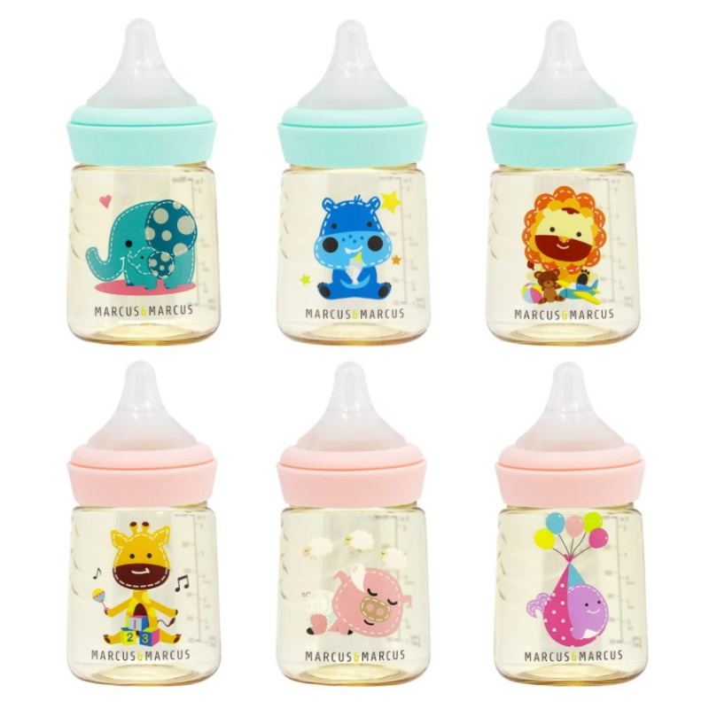 Marcus & Marcus PPSU Transition Feeding Bottle 180ml