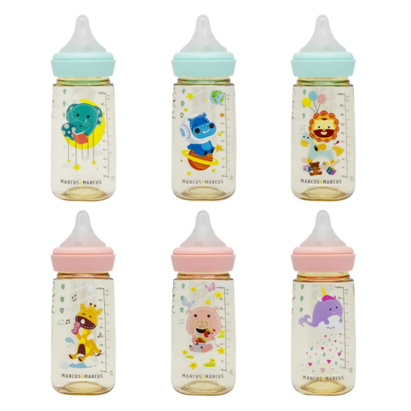Marcus & Marcus PPSU Transition Feeding Bottle 300ml