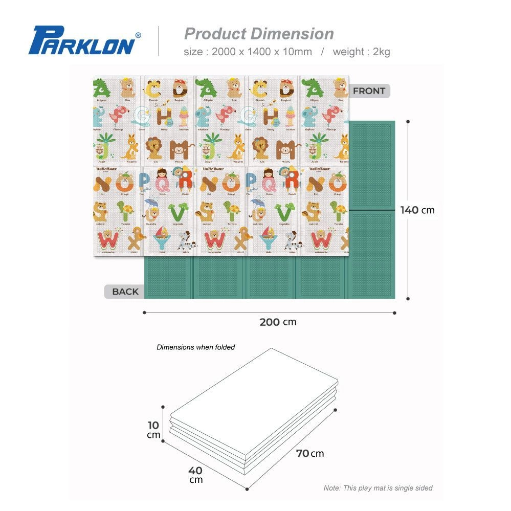 Parklon PE Folding Mat
