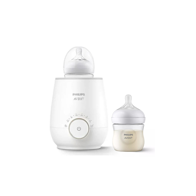 Philips Avent Bottle Warmer With Feeding Bottle Bundle