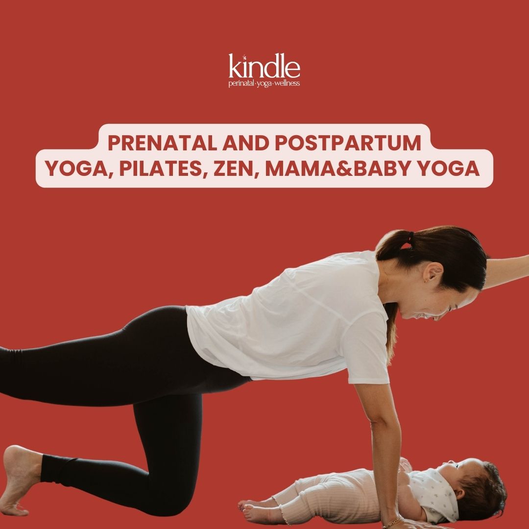 Kindle Space Prenatal and Postpartum Pilates Yoga - 10 Classes + 1 Free