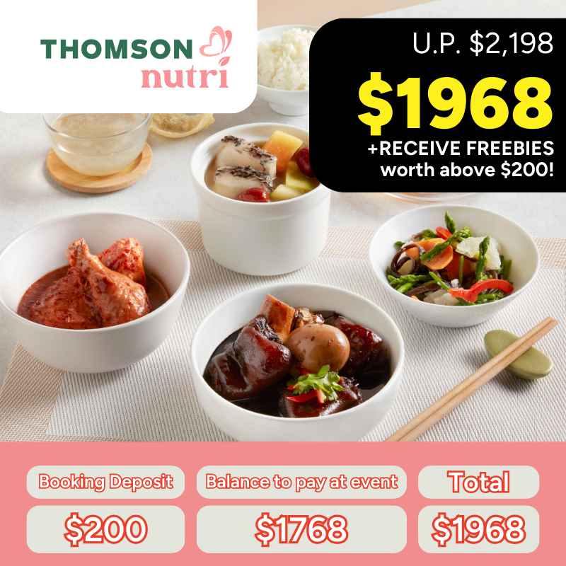 *Deposit First* Thomson Nutri 28-Day Lunch & Dinner + FREE GIFT