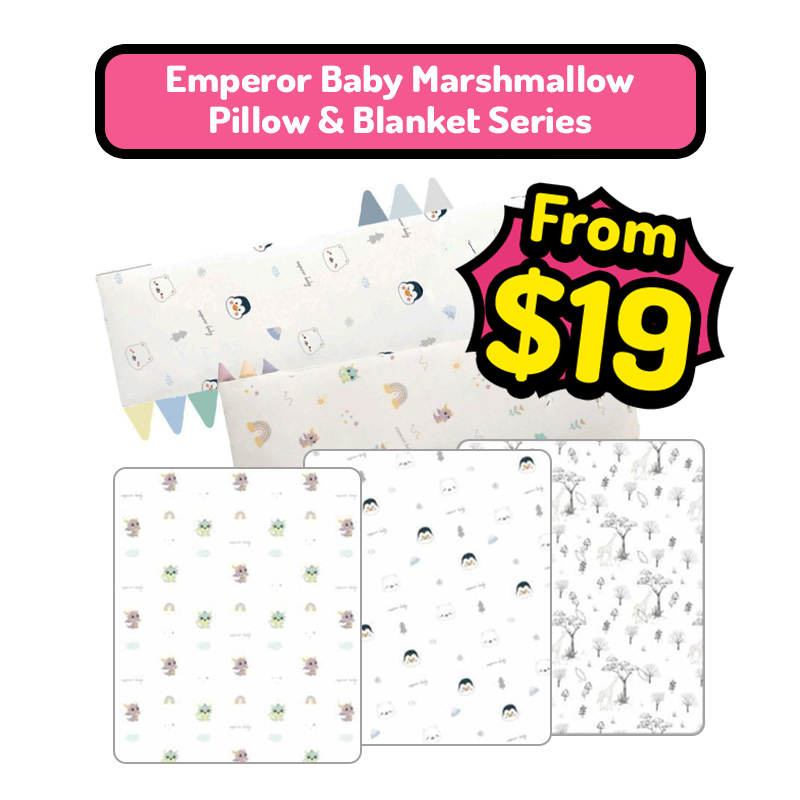 Emperor Baby Marshmallow Pillow & Blanket Series From $19
