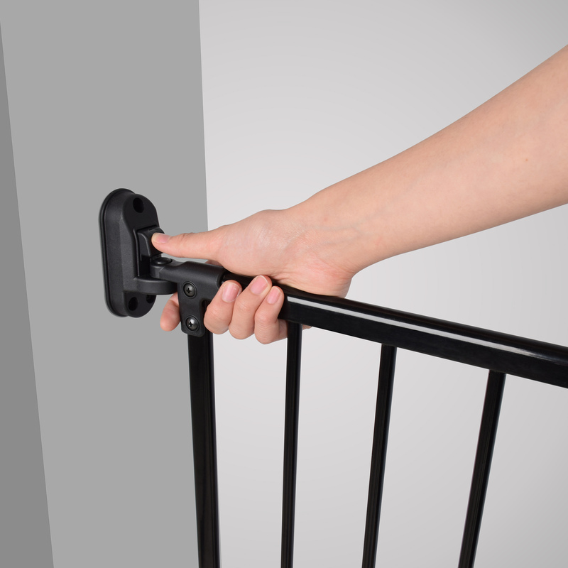 Lucky Baby Smart System SG-86 Extendable Gate On Wheel (Fits 84-130cm, Height 81cm)