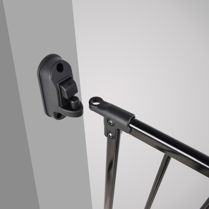 Lucky Baby Smart System SG-86 Extendable Gate On Wheel (Fits 84-130cm, Height 81cm)