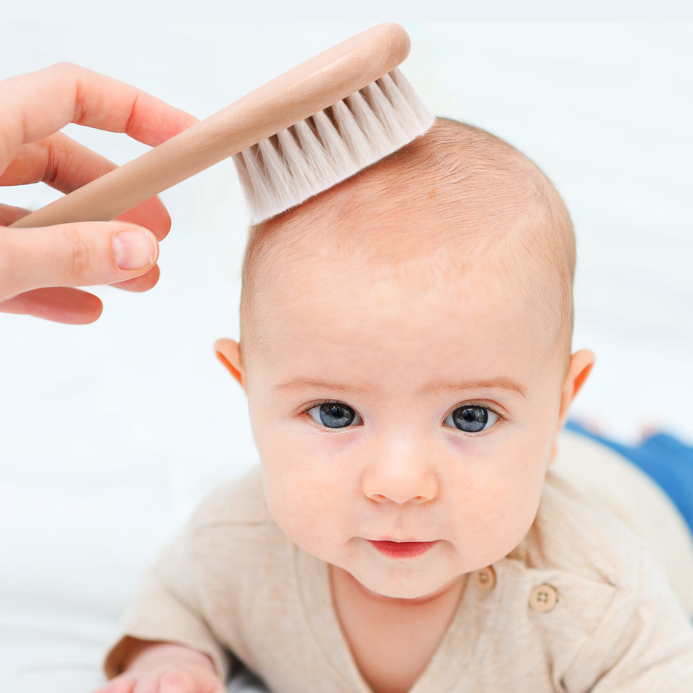 Haakaa Goat Baby Brush & Comb Set