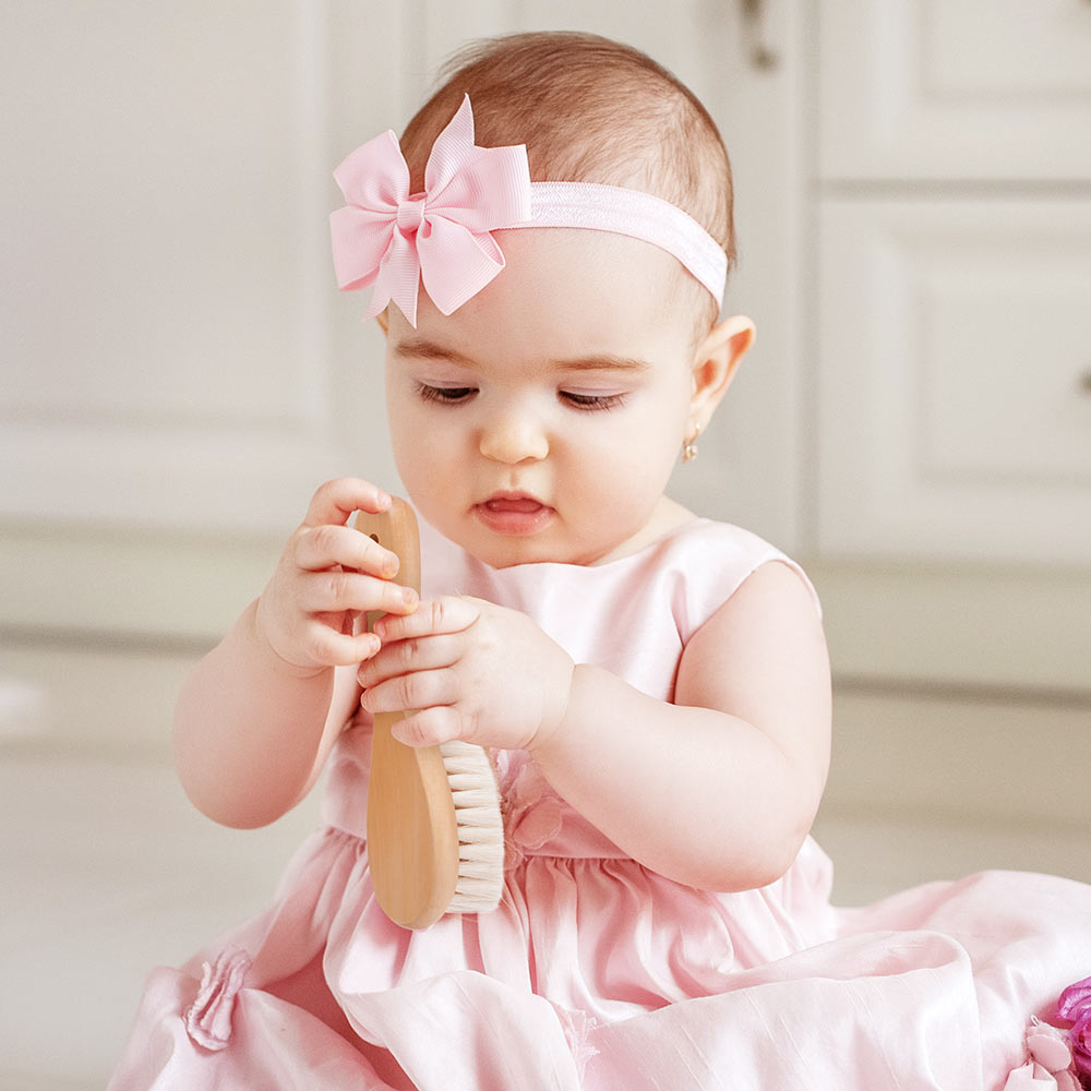 Haakaa Goat Baby Brush & Comb Set