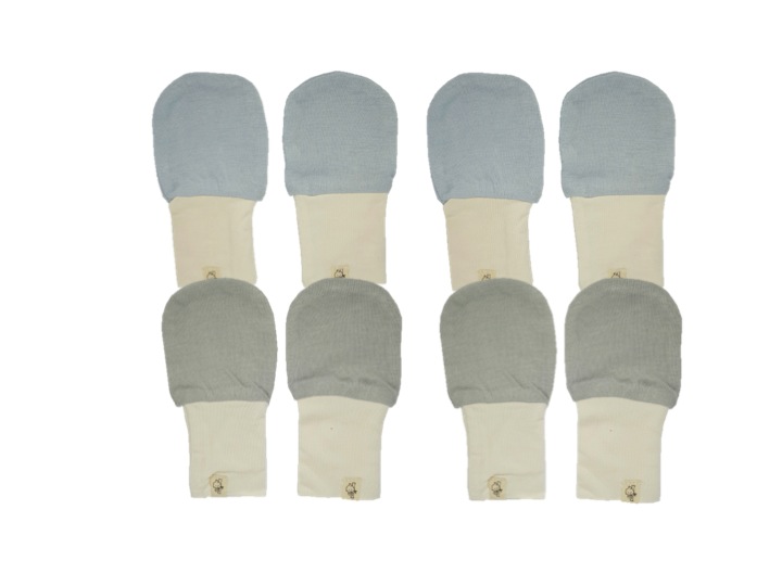Bebe Bamboo Stays On Bamboo Mitten (Bundle Of 4)