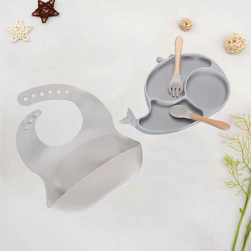 Lucky Baby Silic 4pcs Weaning Set