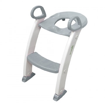 Spuddies Step Stool Ladder - Toddler Toilet Chair (Grey)