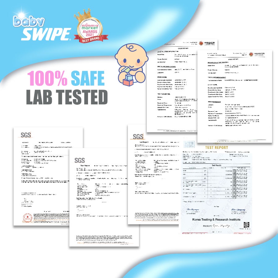 BabySWIPE Concentrate Liquid Laundry For Baby Clothing (Pouch Pack) 1.8L