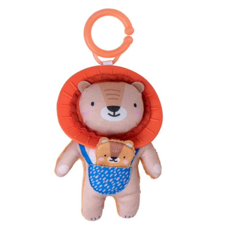 Taf Toys Baby Rattle - Harry The Lion/Dizi The Zebra/Tuki The Toucan