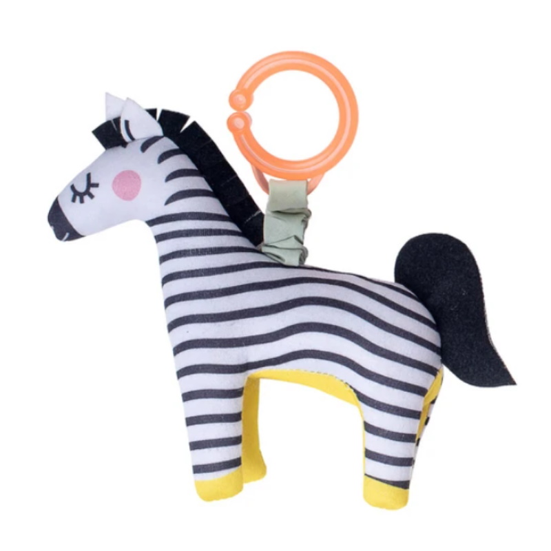 Taf Toys Baby Rattle - Harry The Lion/Dizi The Zebra/Tuki The Toucan
