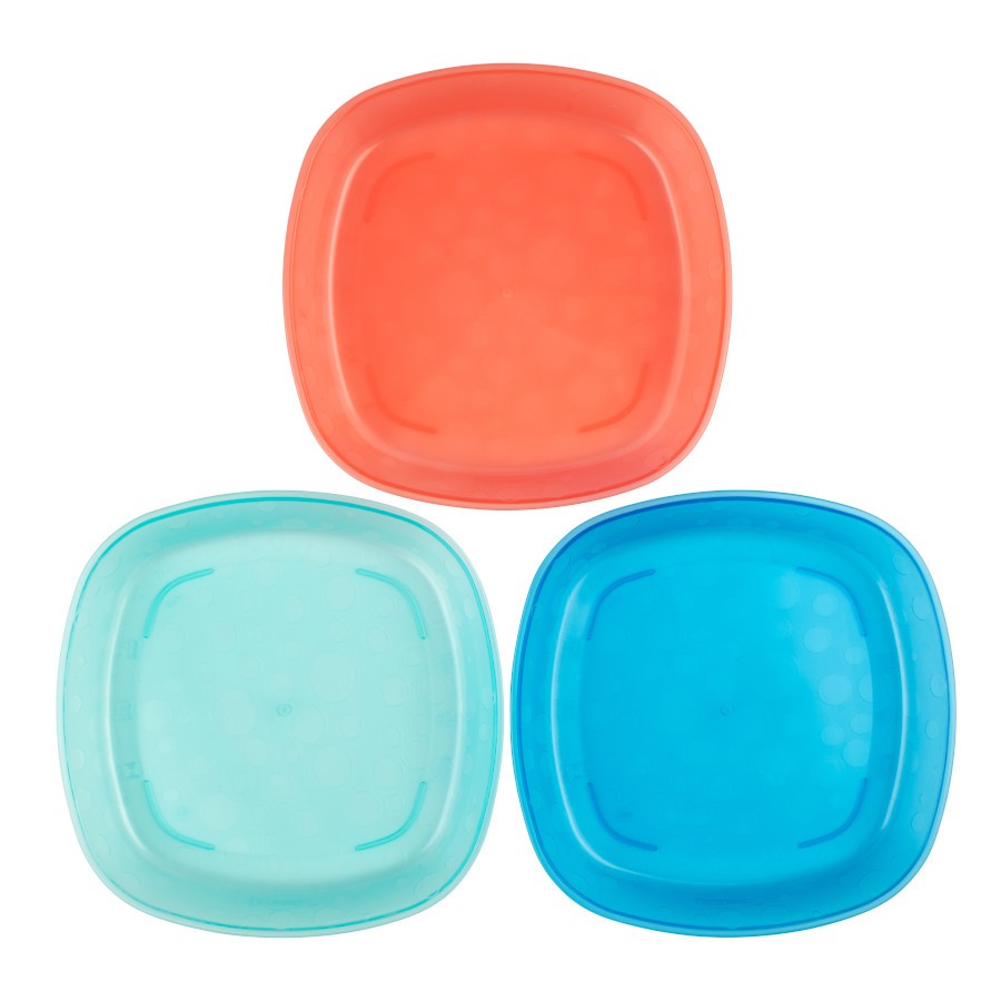 Dr Brown's Toddler Plates, 3-Pack