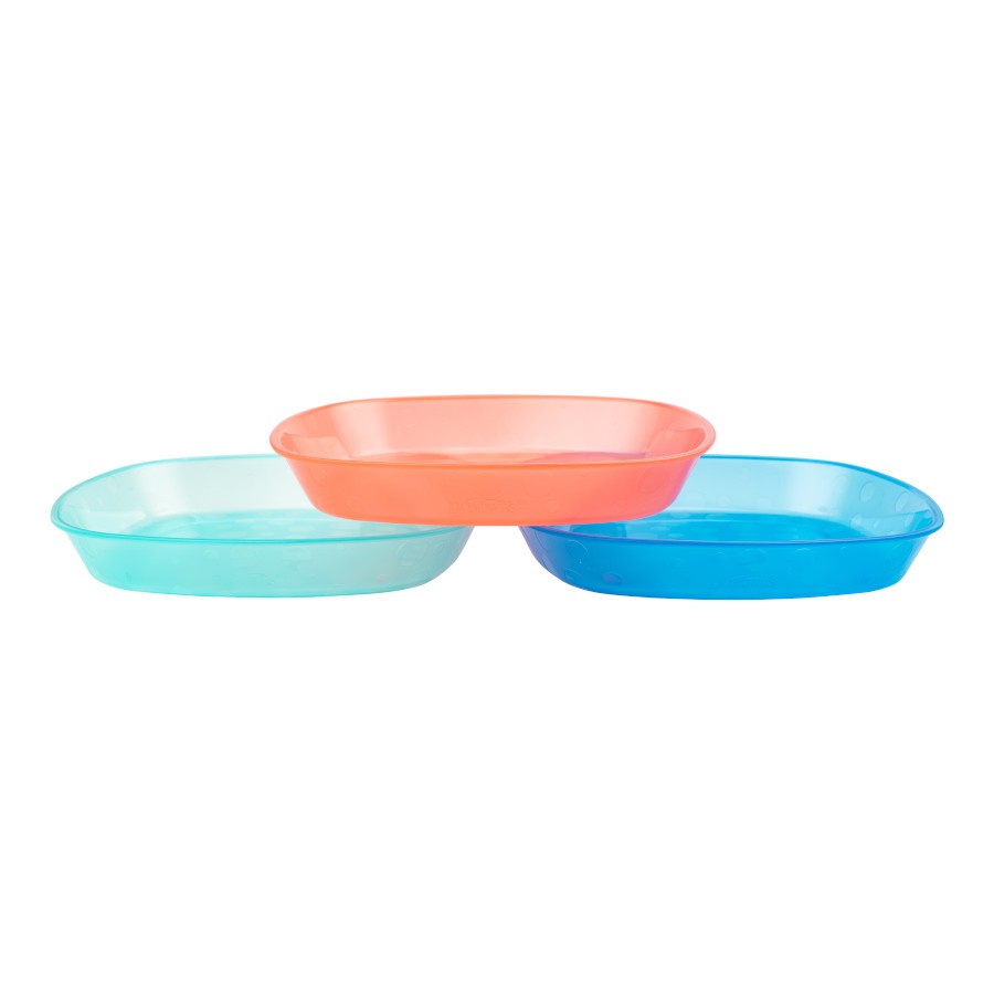 Dr Brown's Toddler Plates, 3-Pack