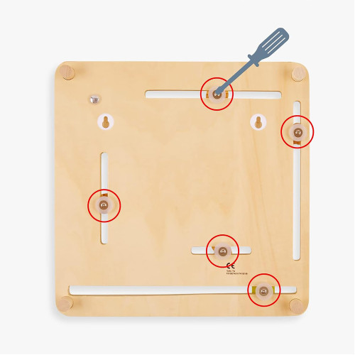 Tooky Toy Montessori Educative Learning Wooden My Calendar Activity Toy