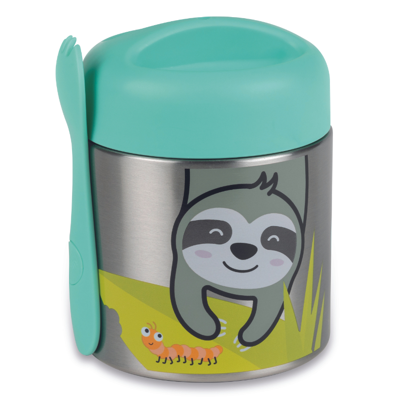 Tum Tum Thermal Food Flask With Magnetic Spork