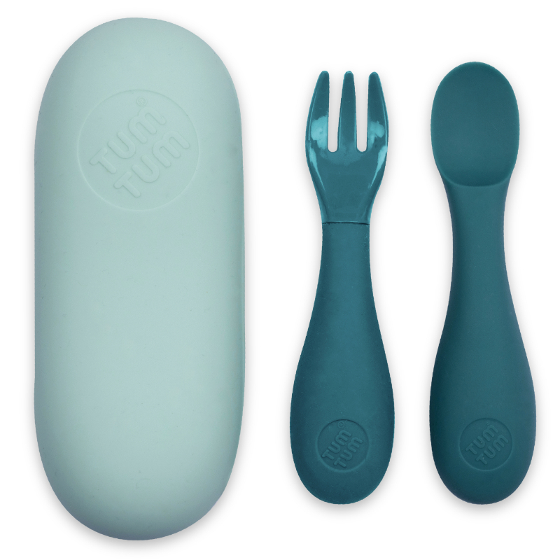 Tum Tum Baby Cutlery With Travel Case