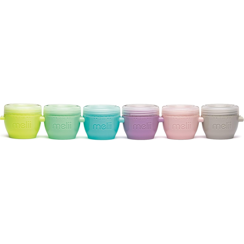 The Toy Factory Baby Weaning Storage Cups (Bundle Of 6)