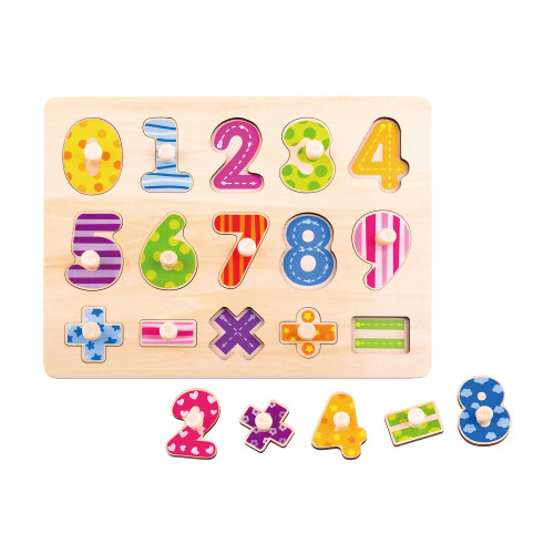 Tooky Toy Montessori Educative Learning Wooden Puzzle