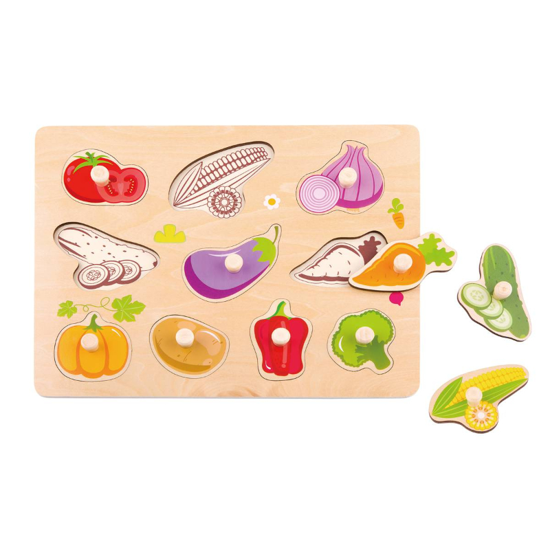 Tooky Toy Montessori Educative Learning Wooden Puzzle