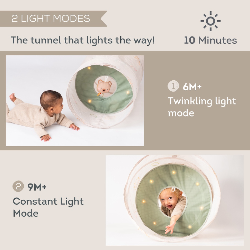 Taf Toys Glow & Crawl Tunnel
