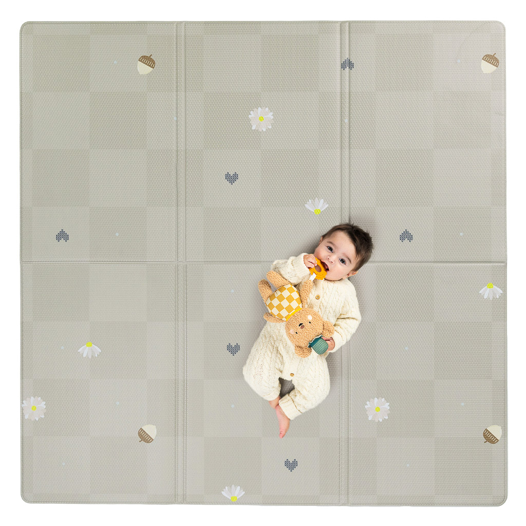 Taf Toys Fold & Play Checkers Baby Play Mat