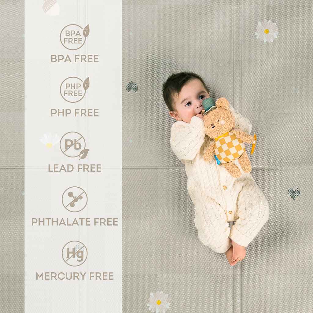 Taf Toys Fold & Play Checkers Baby Play Mat