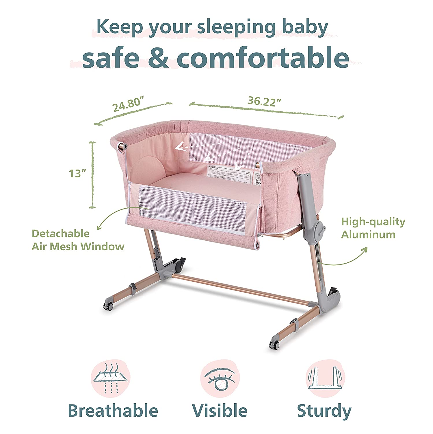Unilove Hug Me Plus Baby Crib