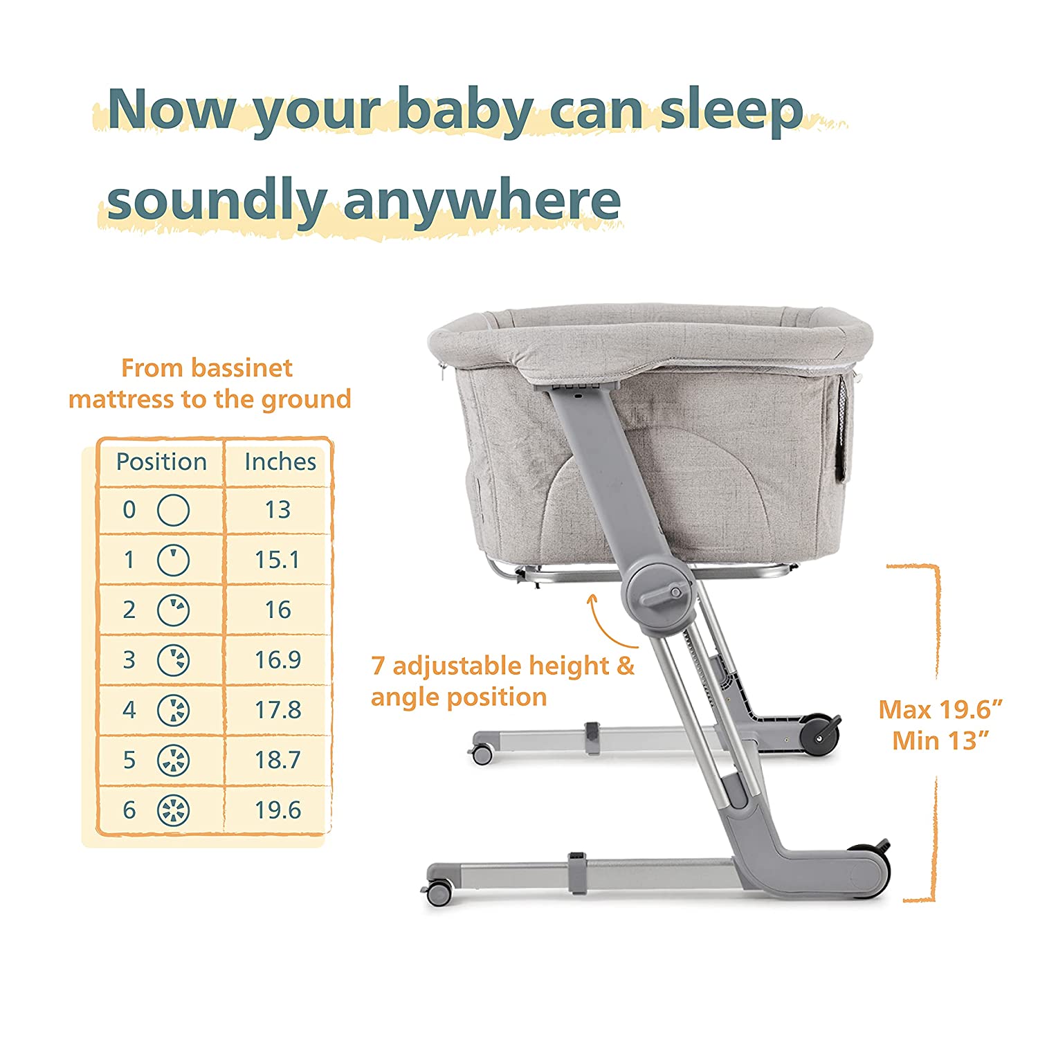 Unilove Hug Me Plus Baby Crib