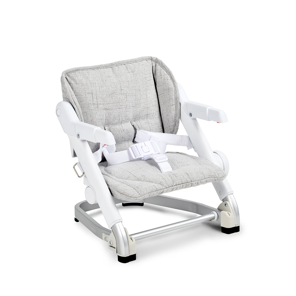 Unilove Feed Me Portable Baby Booster (Shadow Grey / Plum Pink)