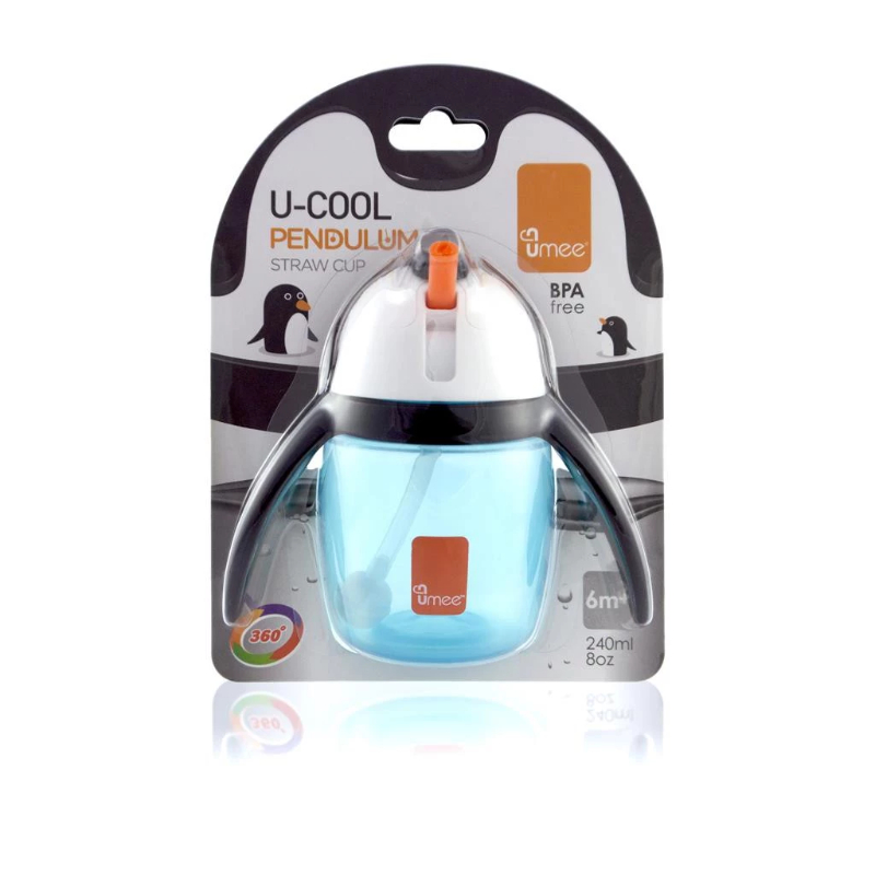 Umee Penguin Straw Cup 240ml