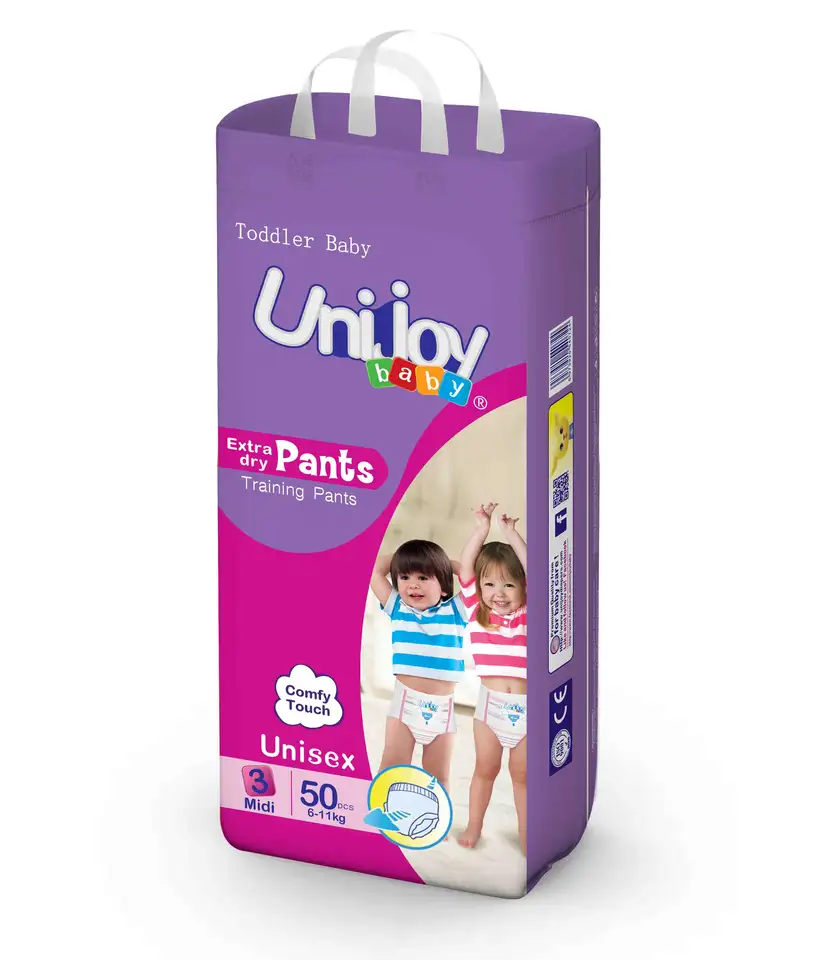 Unijoy Extra Dry Diaper (Pants) - (M/L/XL/XXL/XXXL Size)