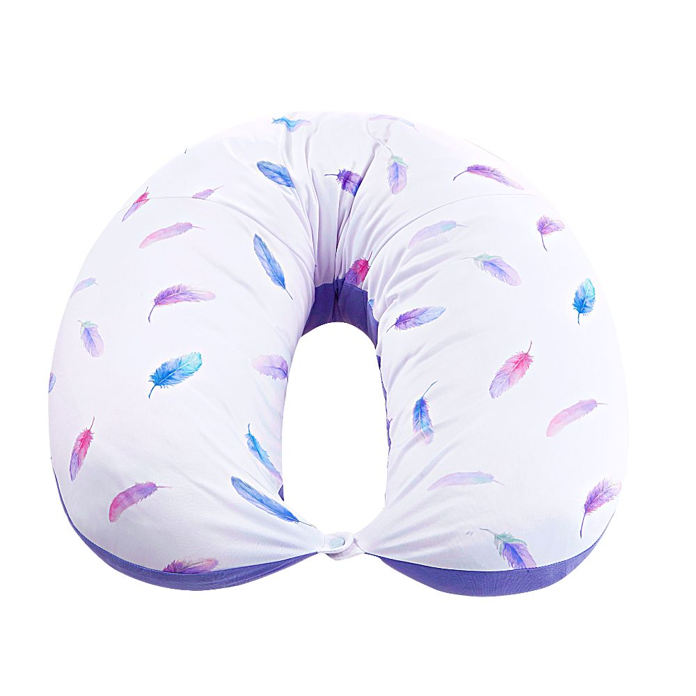 Unilove Hopo Multi-functional Mini Nursing Pillow - Airy Violet Feather