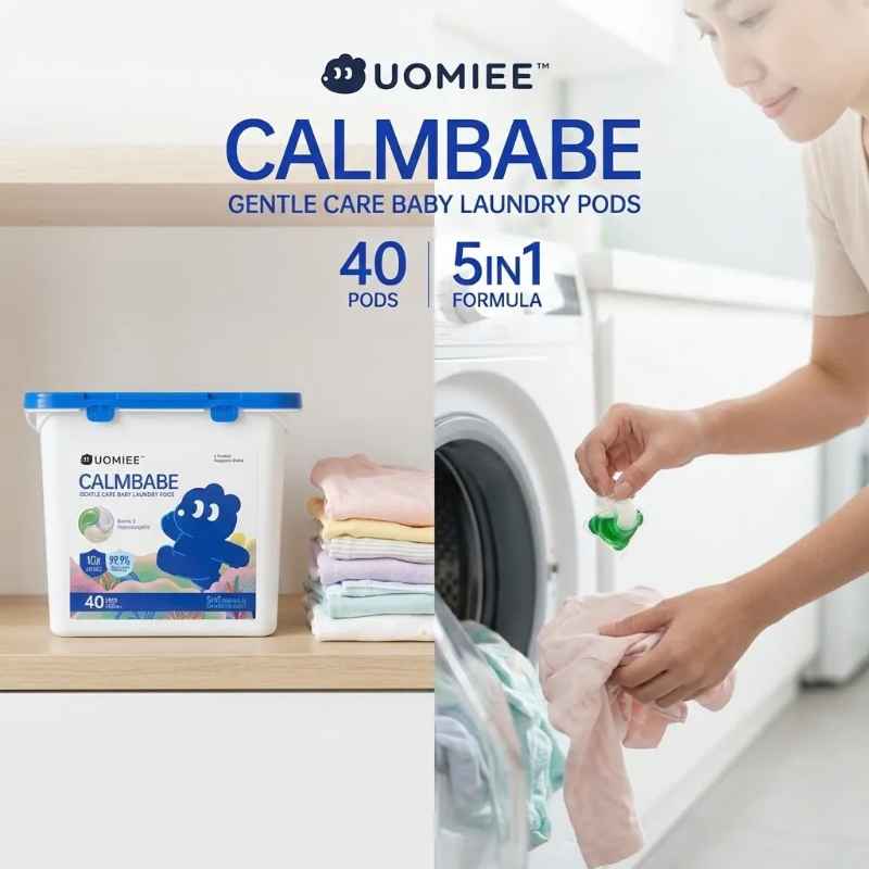 Uomiee Baby Baby Laundry Pods 40s
