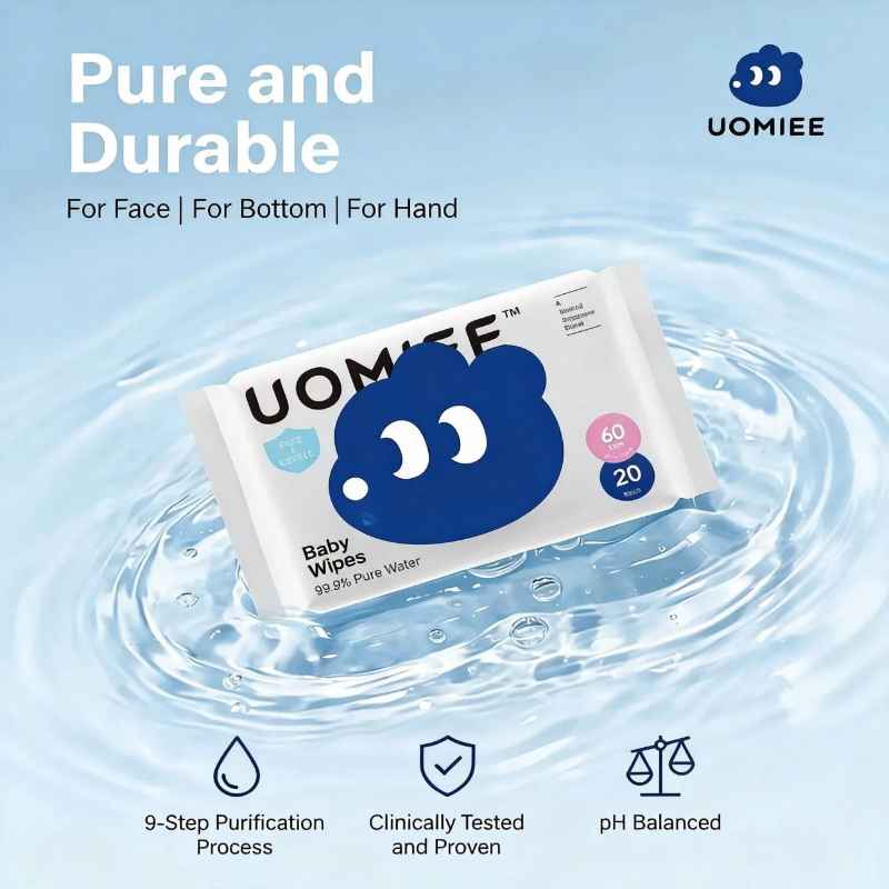 Uomiee Baby Wet Wipes (20s)