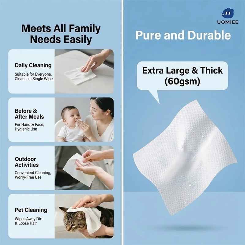 Uomiee Baby Wet Wipes (20s)
