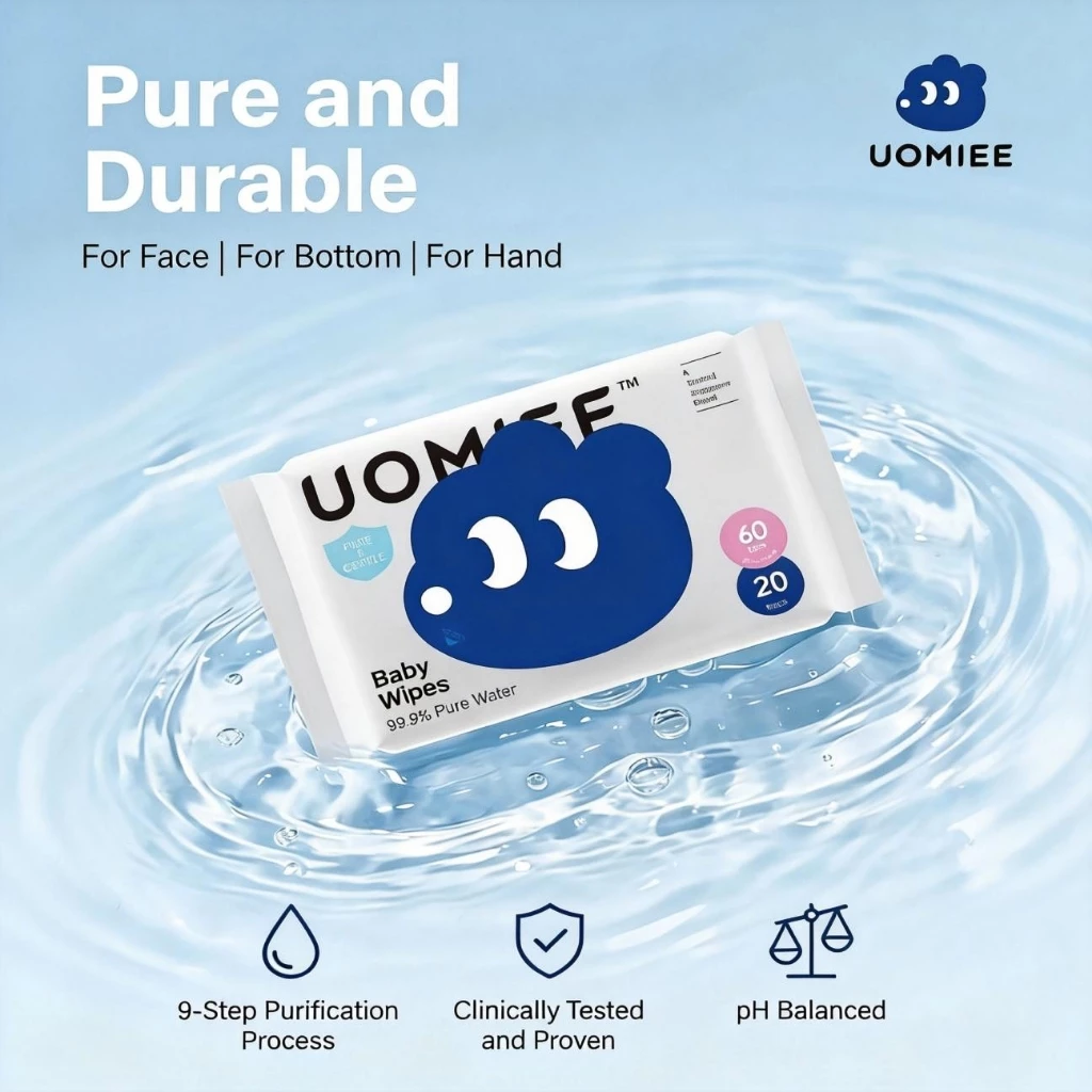 Uomiee Baby Wet Wipes (80s)
