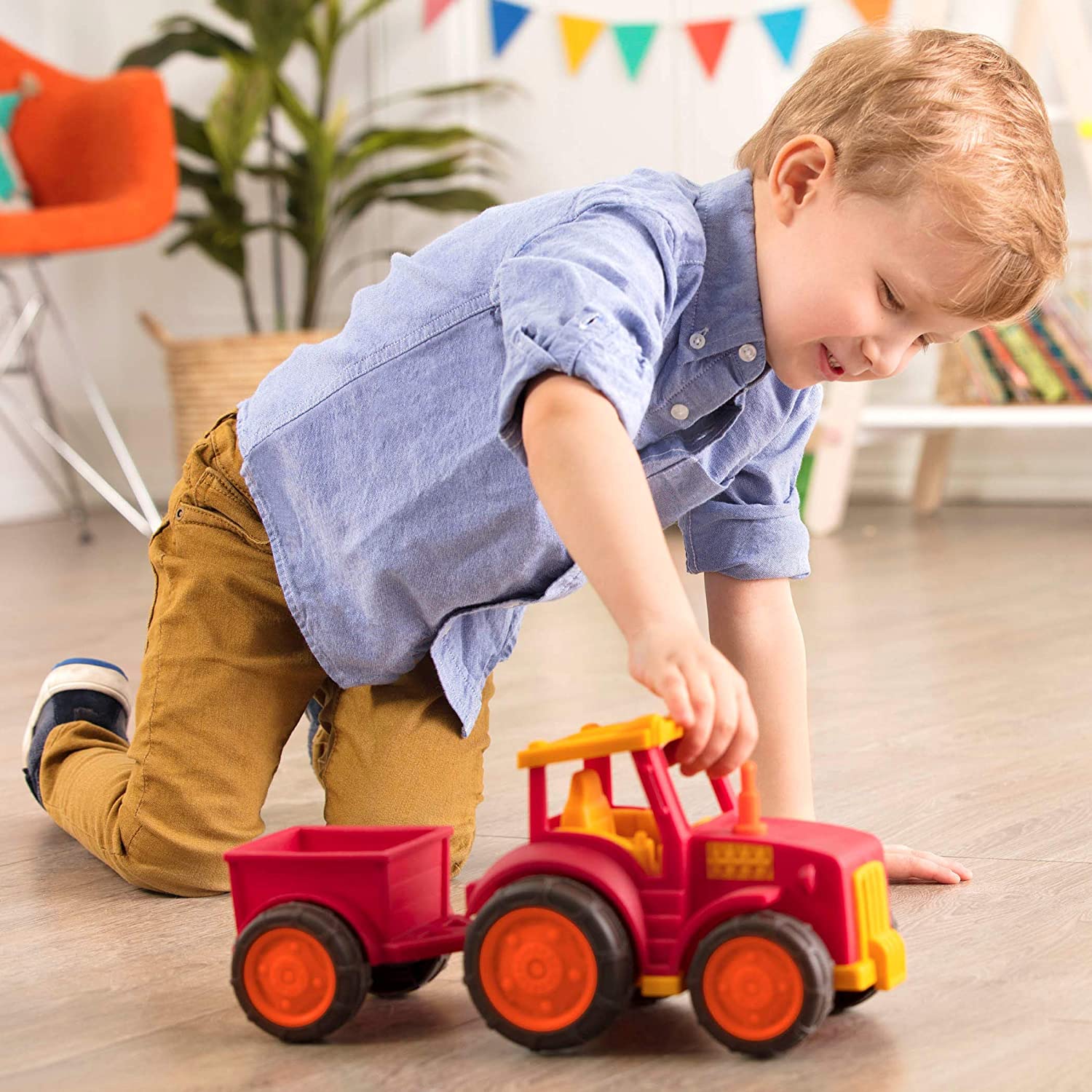 Wonder Wheels Tractor & Trailer