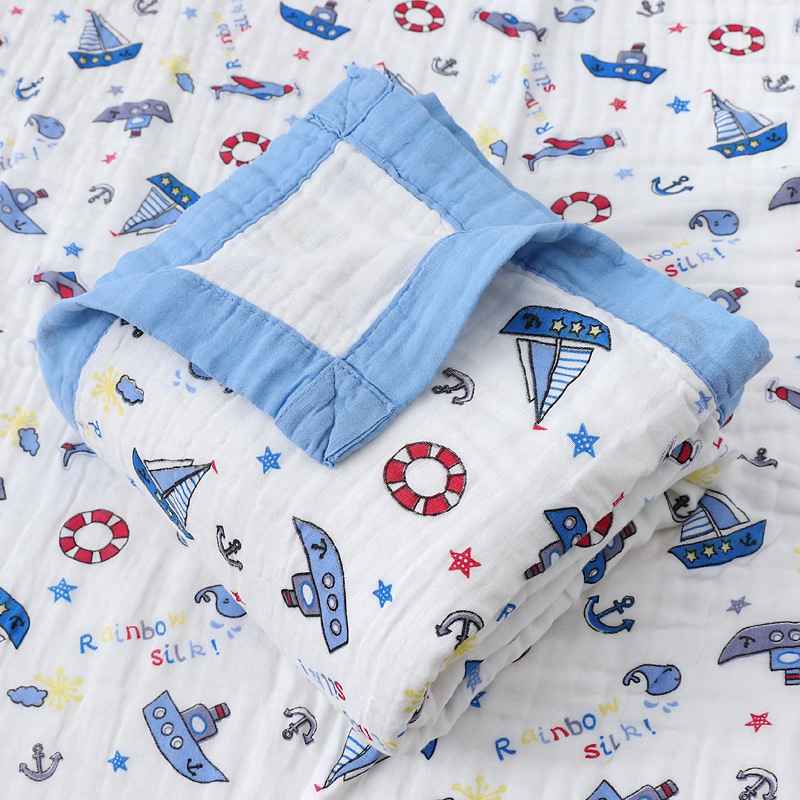 Viva Felicity Baby 6 Layers Muslin Blanket With Lining