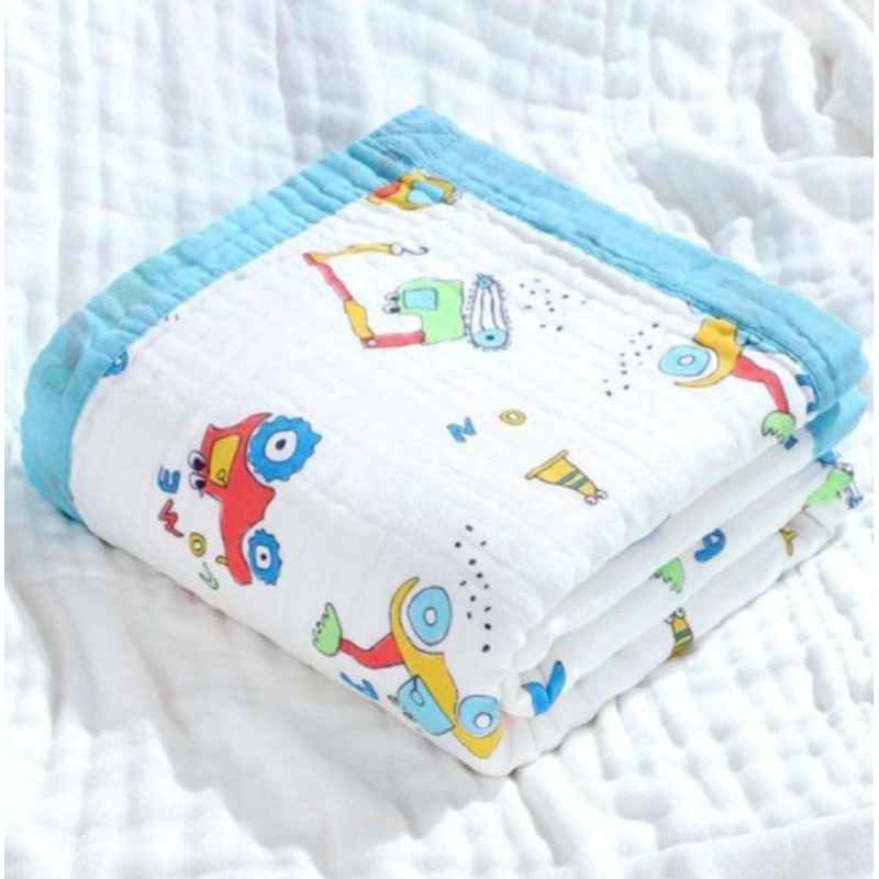 Viva Felicity Baby 6 Layers Muslin Blanket With Lining
