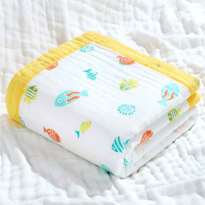 Viva Felicity Baby 6 Layers Muslin Blanket With Lining