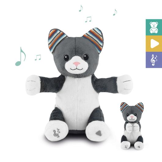 Zazu Interactive Soft Toy With Clapping Hands And Sound, Chloe The Cat