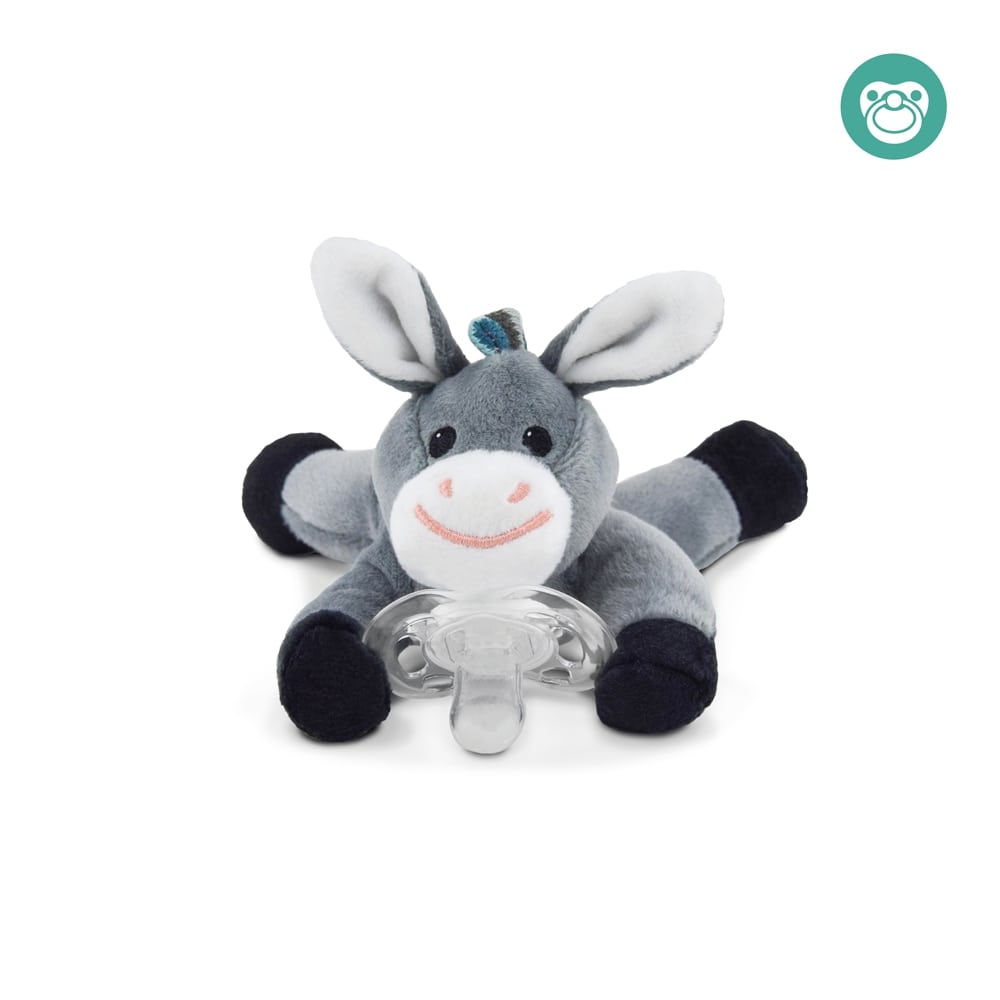 Zazu Pacifier Holder Soft Toy, Donny The Donkey