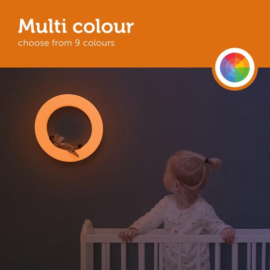 Zazu Wall Light Operated By Hand Gestures With Multi-color