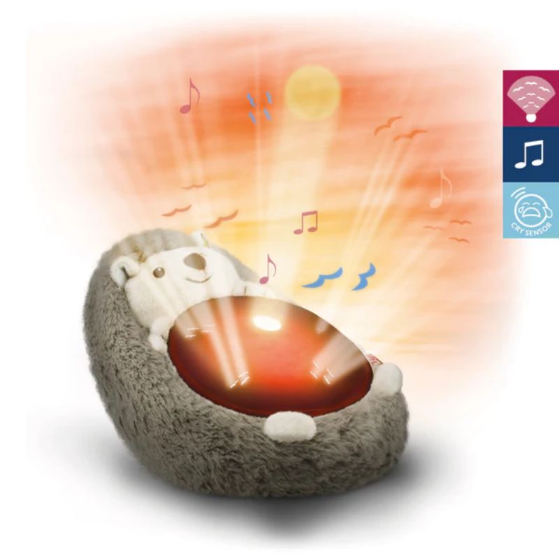 Zazu Baby Soother Sunset Sky Moving Projector, Melodies, Sounds And Cry Sensor